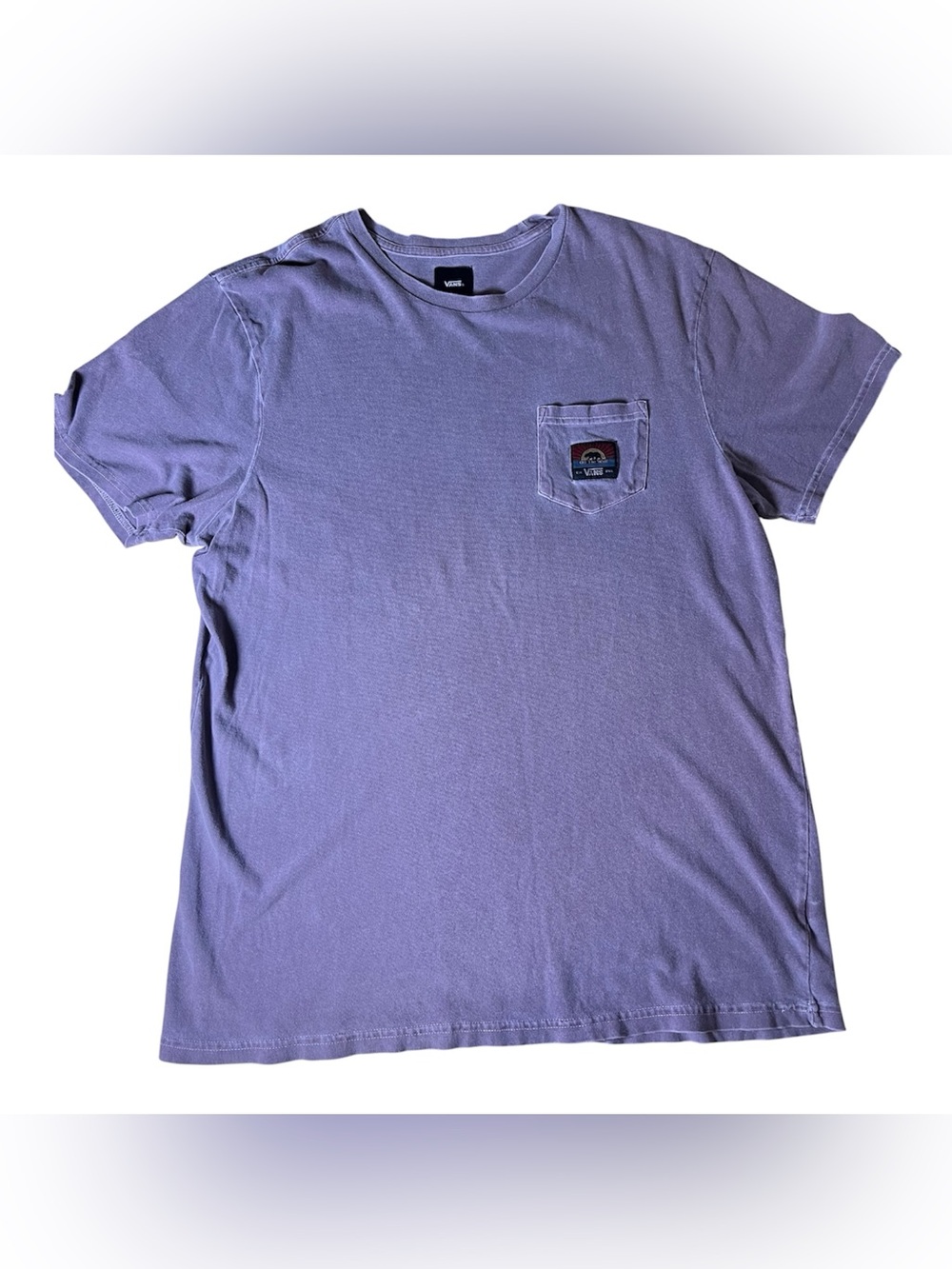 Vans Men’s Lavender Pocket Short Sleeve Tee